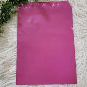 20 10x13 Hot Pink designer poly mailer